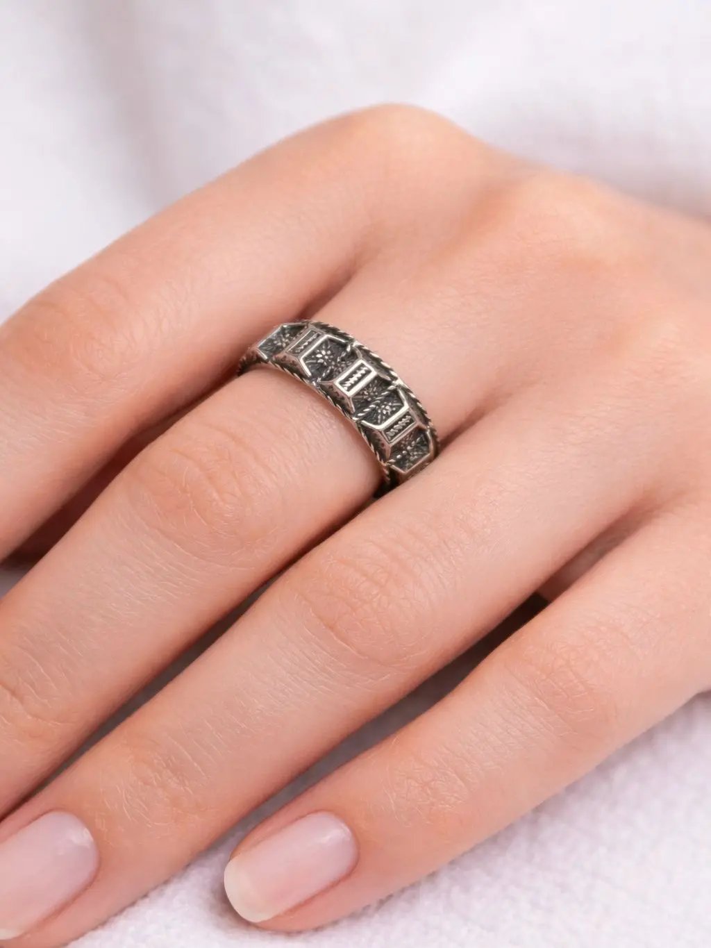 Silver ring 5 - Karakhanyan Jewels