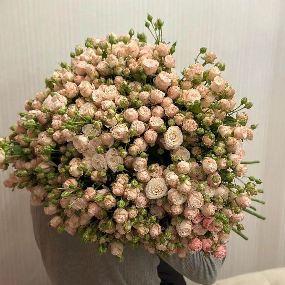 Bouquet with peony-shaped roses 19 - VkusLil