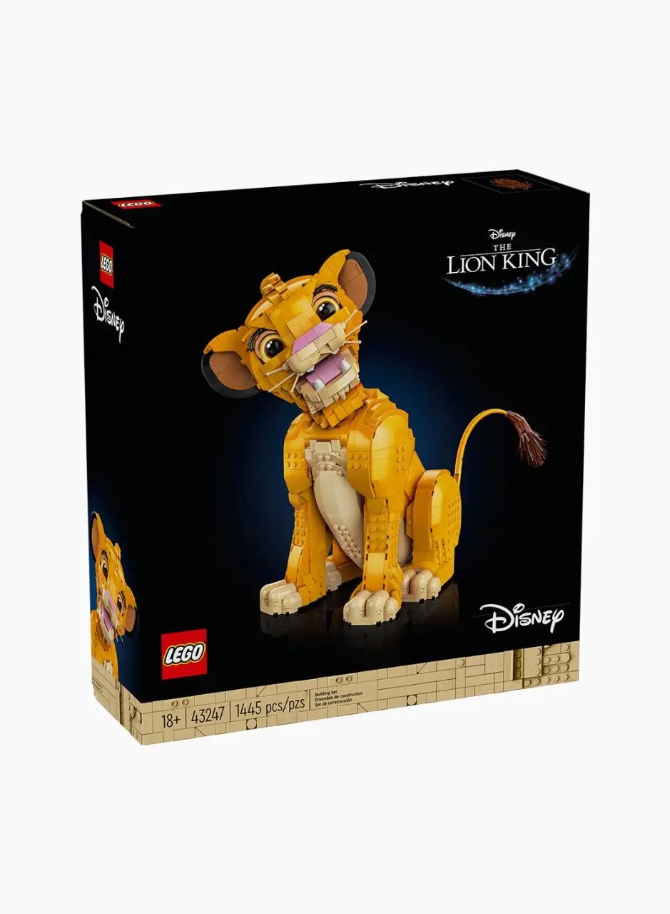 Construction game "Young Simba The Lion King"