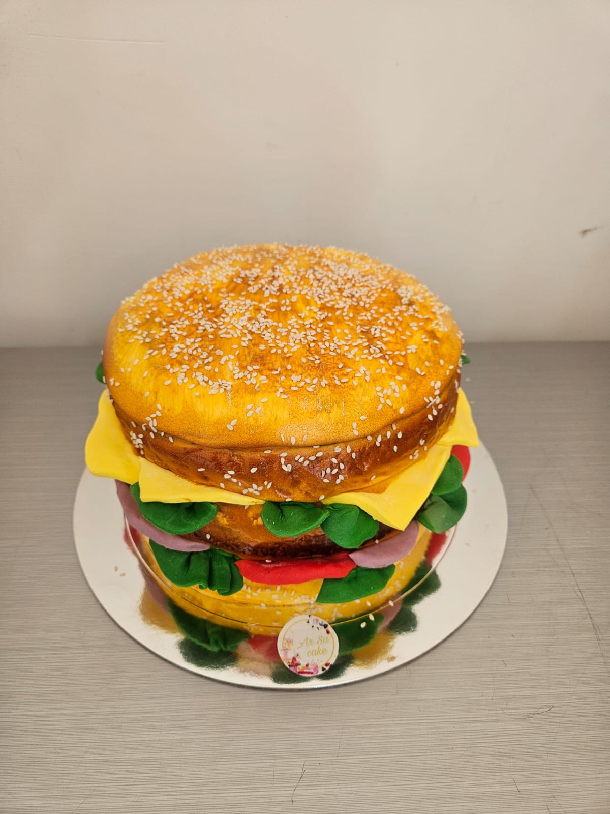 Торт "Бургер" на 10-12 человек - Arsa cake
