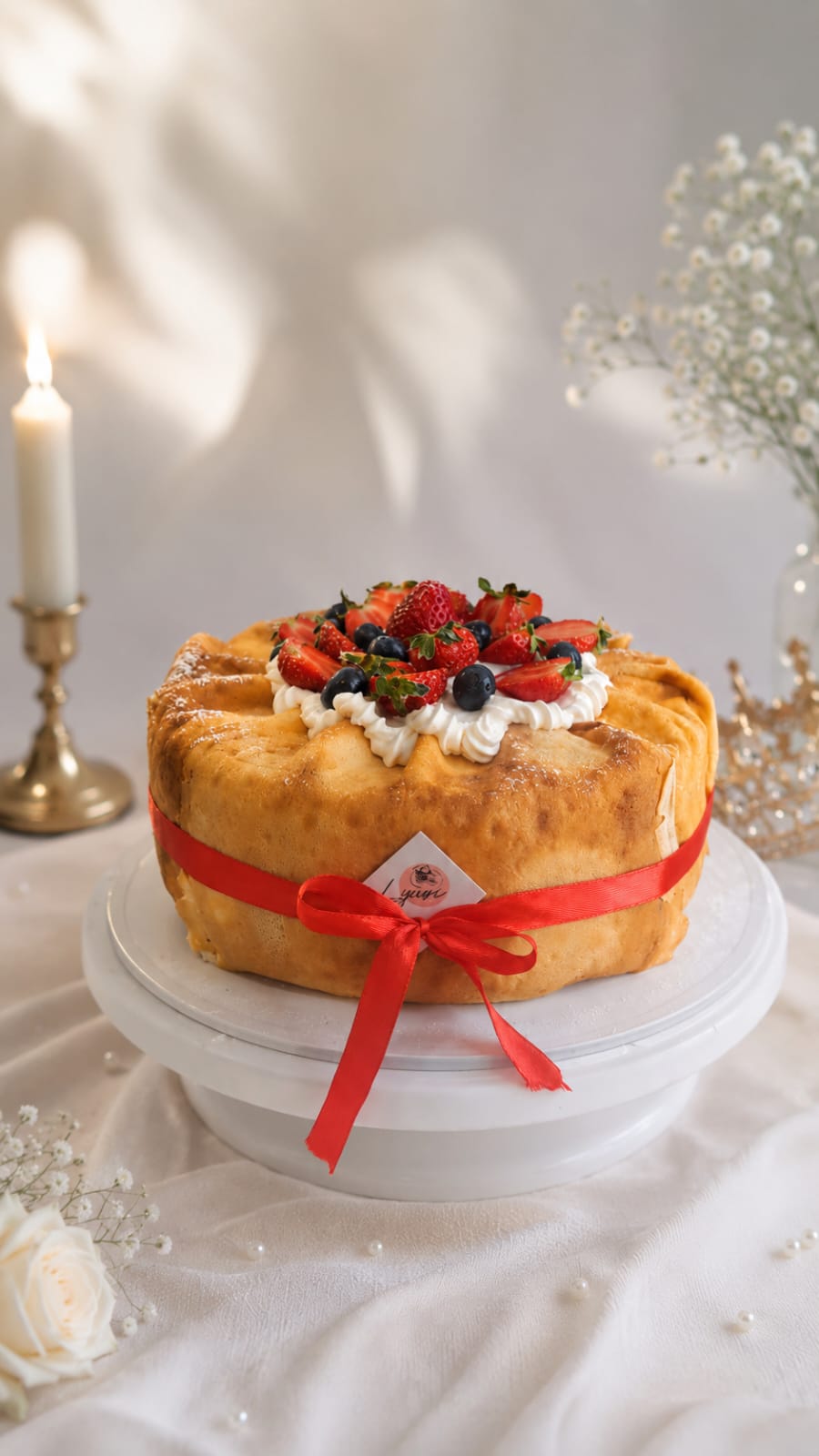 Տորթ կրեպ  10 անձի համար  -  Lyusi Sweets Art