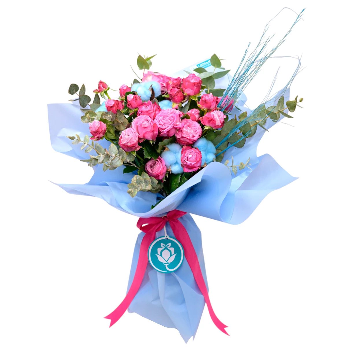 Ծաղկեփունջ "Grace" պիոնանման վարդերով