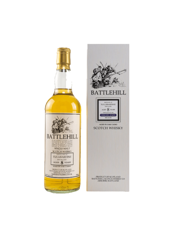 Виски «Tullibardine Battle Hill» 8 лет 700мл