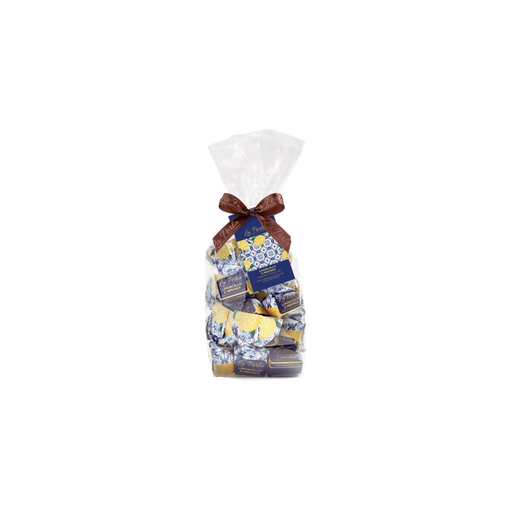 Chocolate candies "La Perla Limoncello & Meringue" 200g