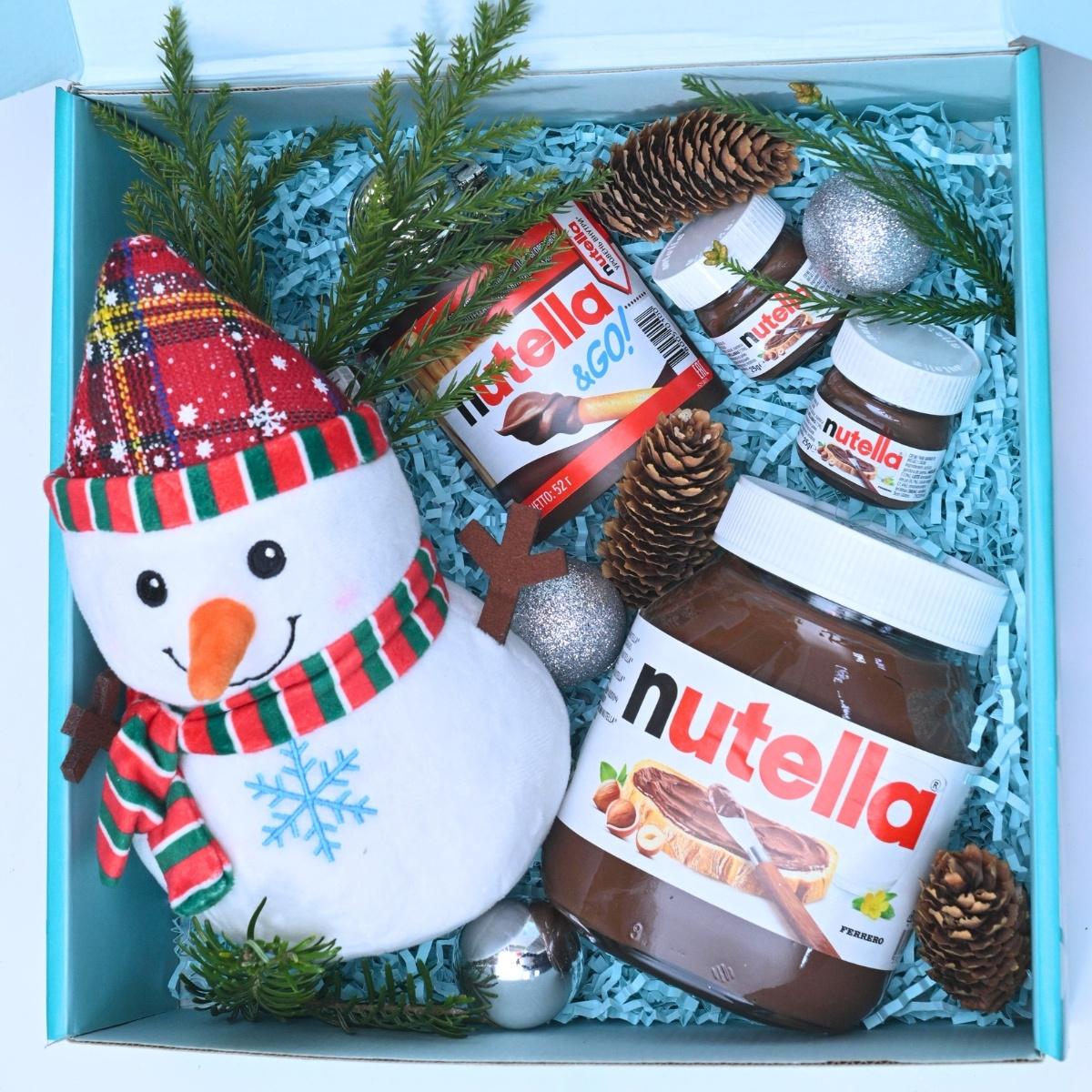Gift set: Snowman and Nutella
