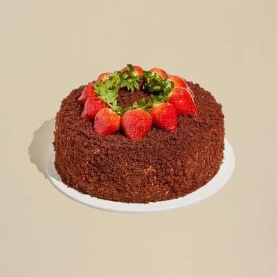 Caramel chocolate cake - 12 servings