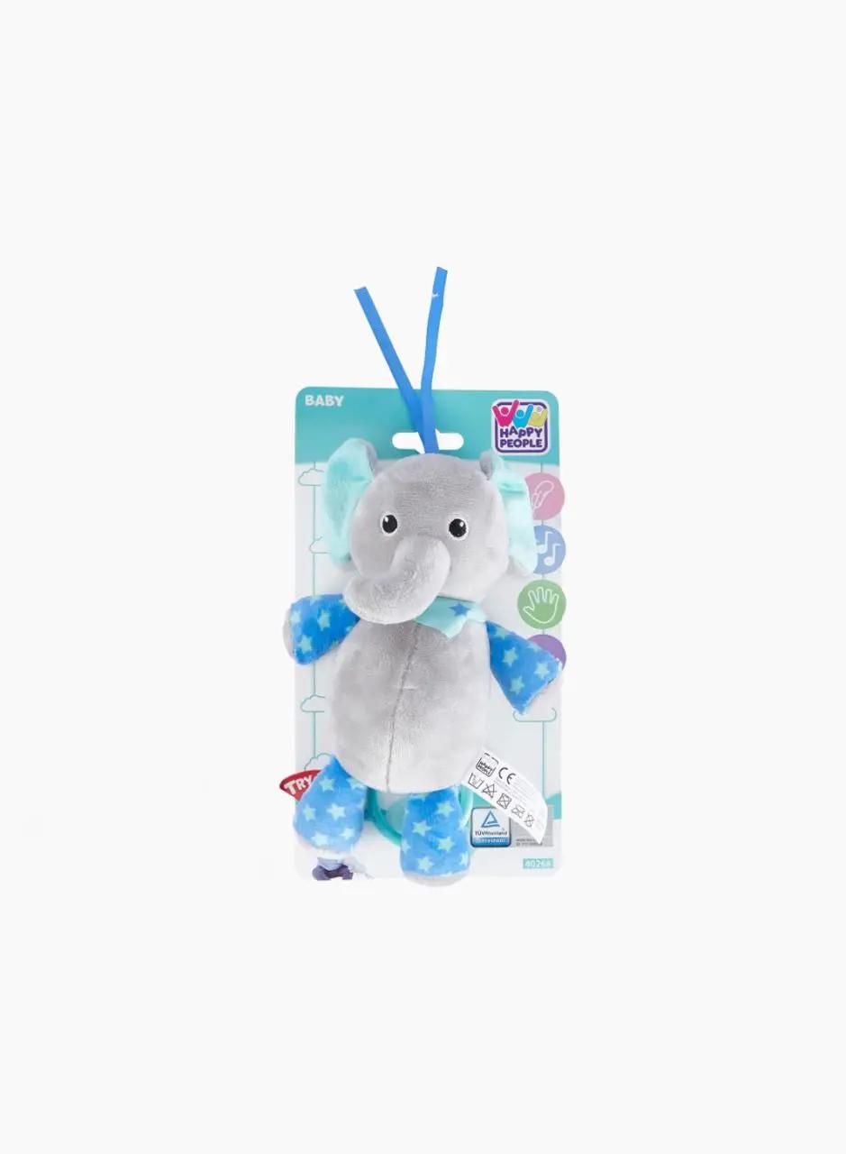 Plush Toy "Blue Elephant"
