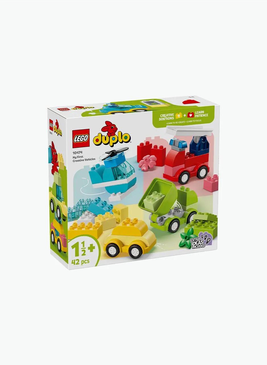 Конструкторская игра Duplo «Интересные транспортные средства».