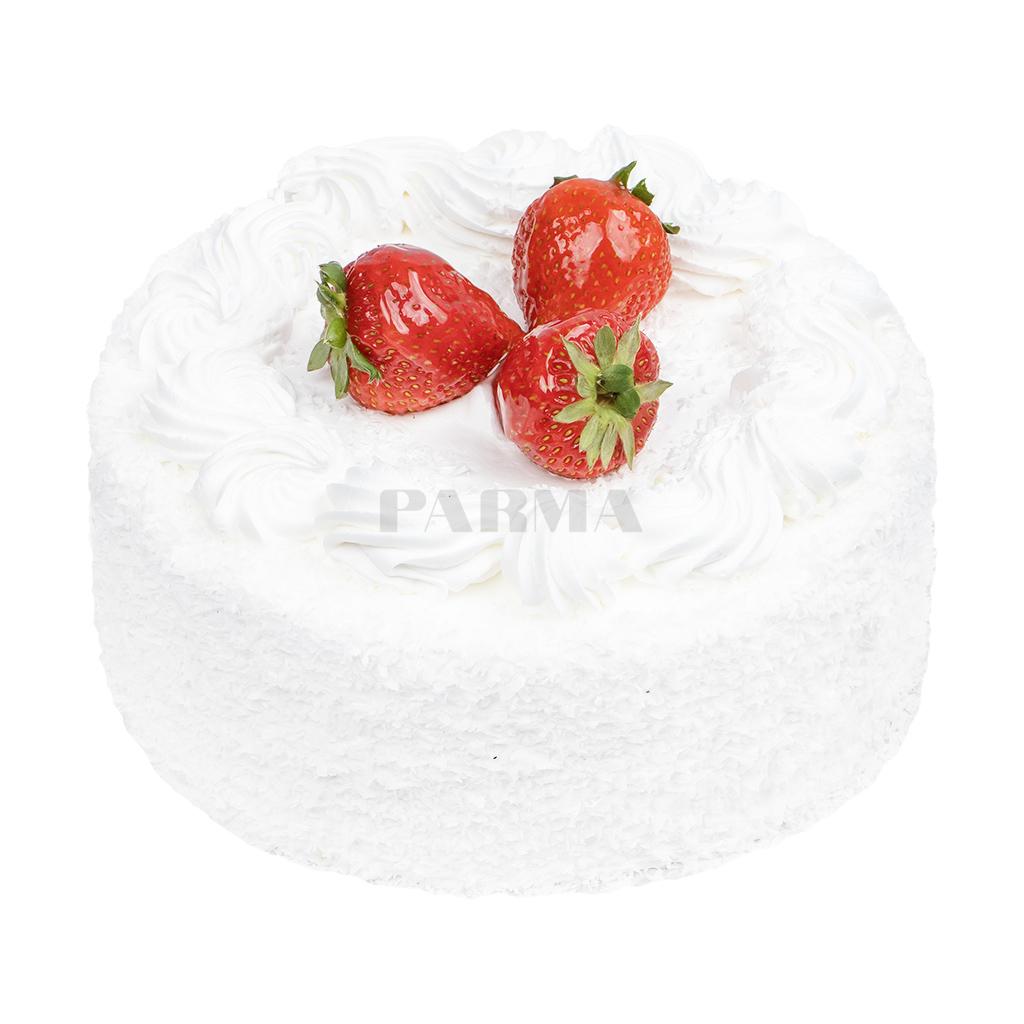 "Parma" cake with strawberry and coconut /for 6 people/