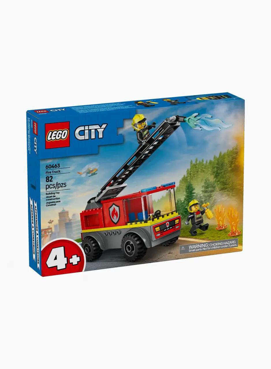 Construction game City "Fire Truck with Ladder"
