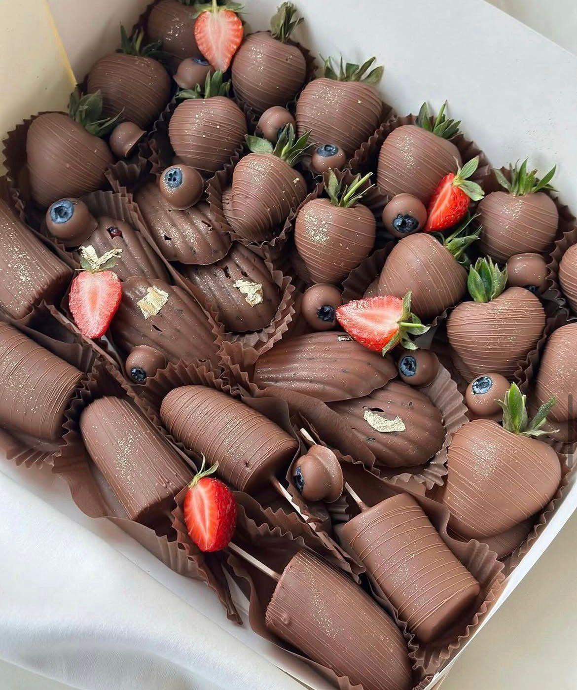 Chocolate-covered strawberries 8 - Velvet strawberry yerevan