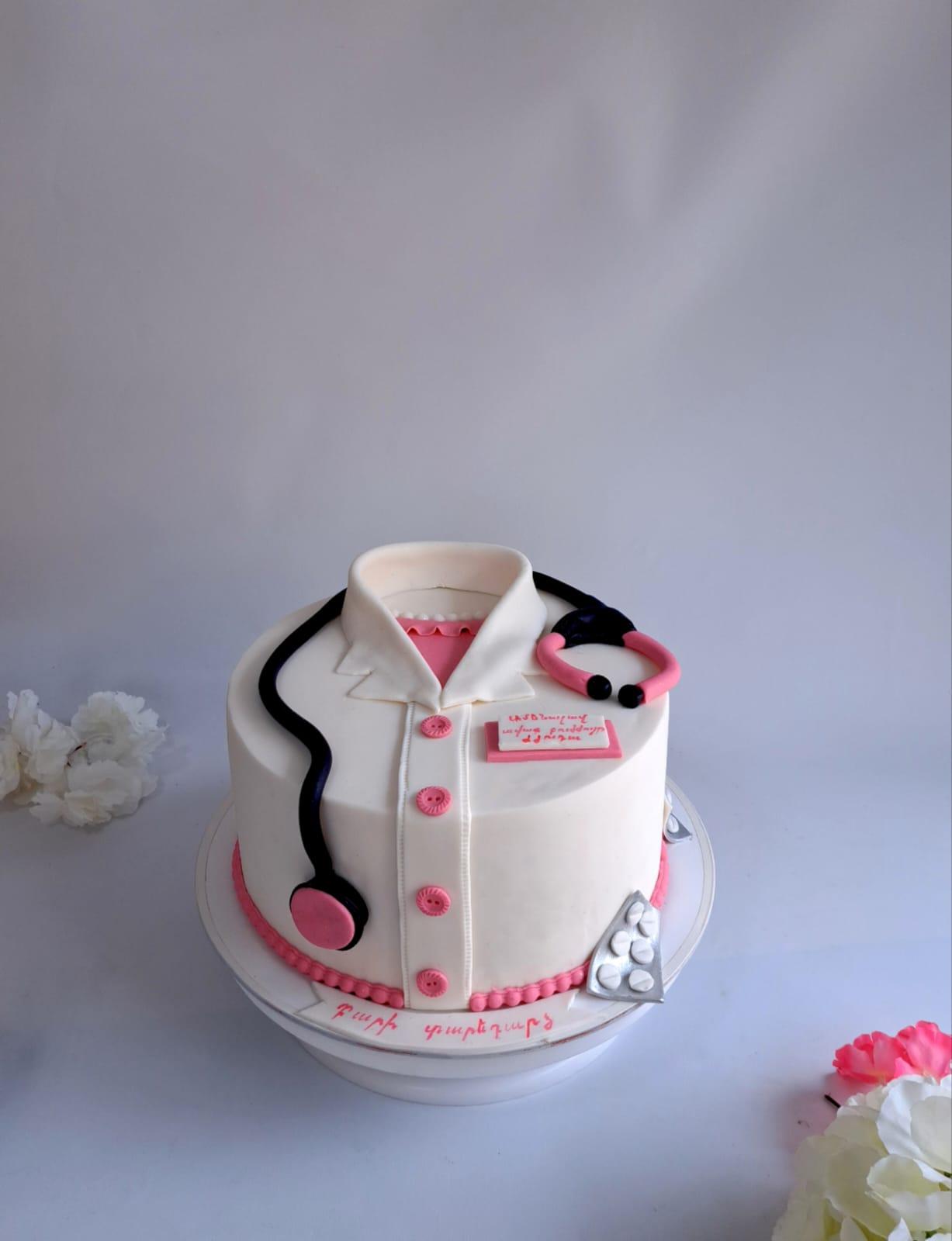 Տորթ բժշկական 10 անձի համար - Lyusi Sweets Art