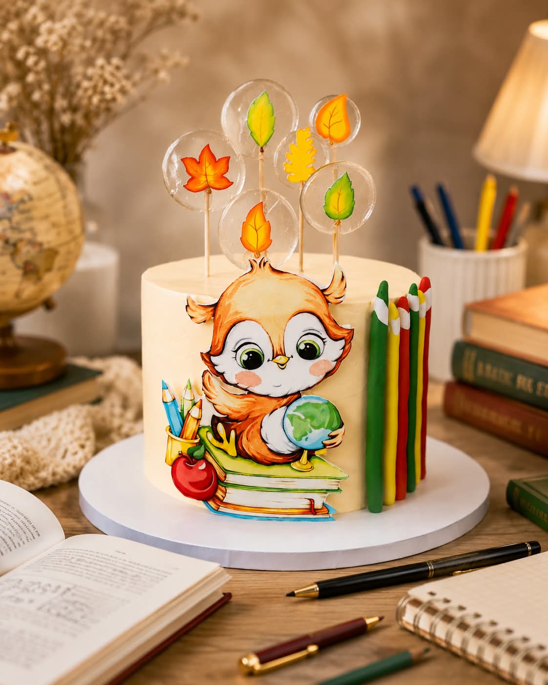Տորթ Սեպտեմբերի մեկ 10-12 անձի համար - Lyusi Sweets Art