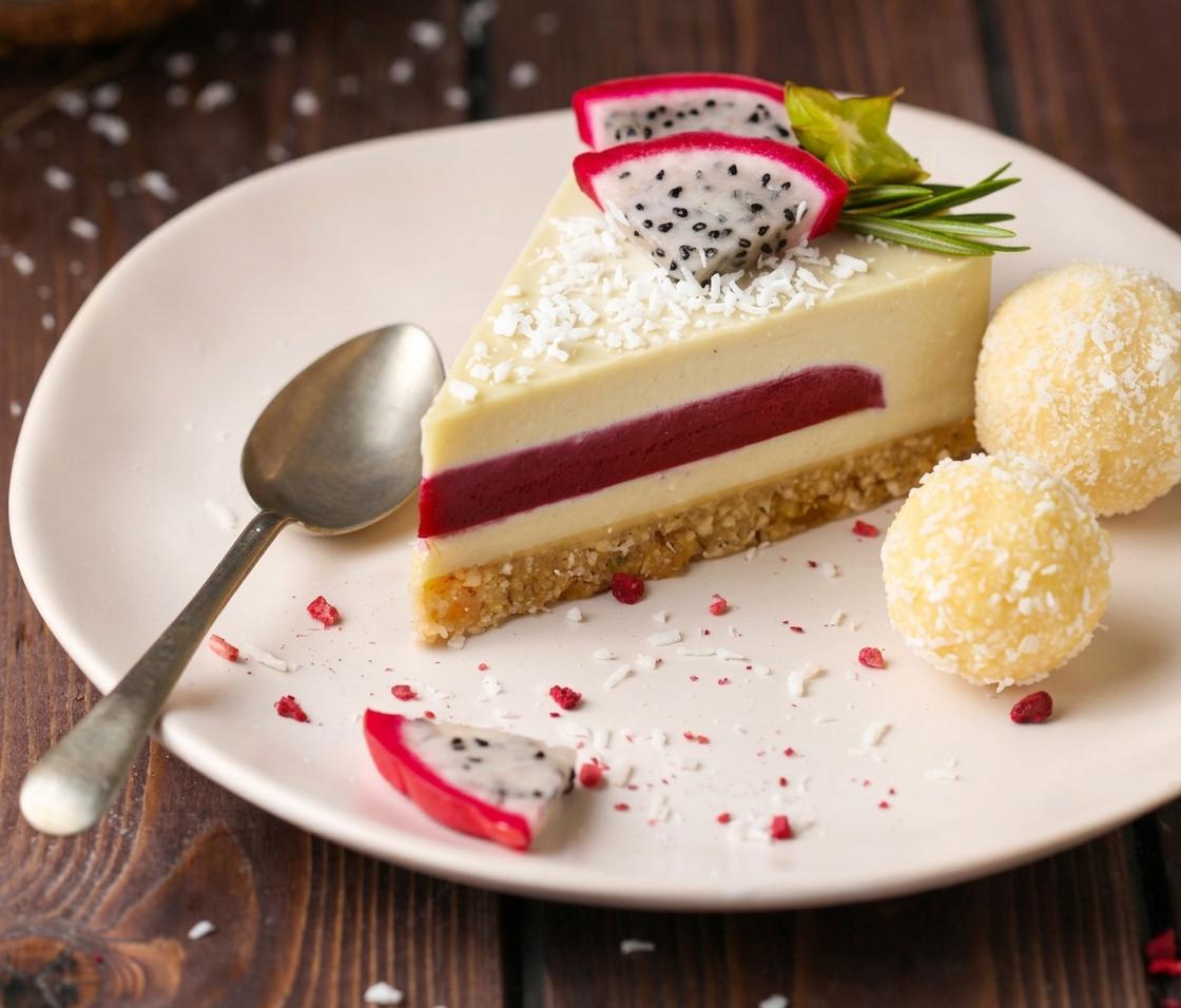 Vegan cake with blackberry jelly 150 g - Sweetli by Lilit
