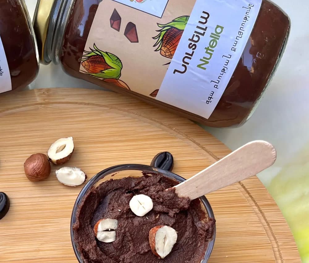 Nutella without sugar and lactose, vegan, 250g - Sweetli by Lilit