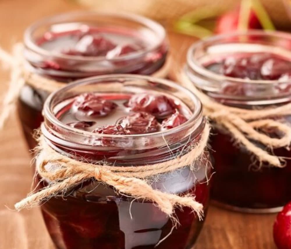 Vegan cherry jam without sugar 250g - Sweetli by Lilit