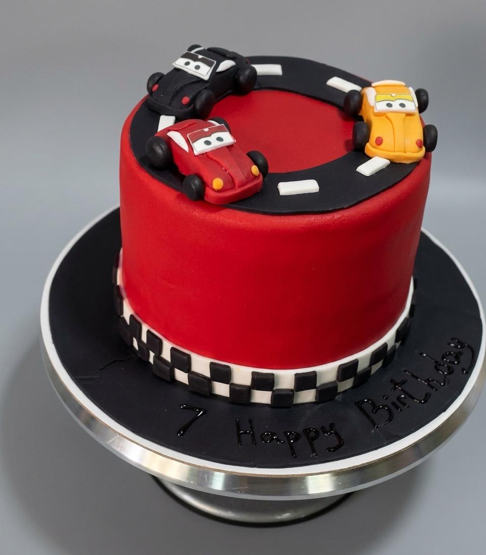 Торт Автогонки на 10 персон - Aza cake