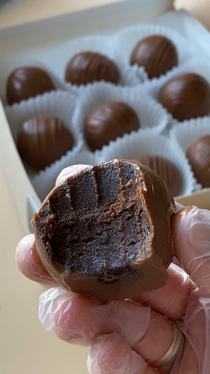 Chocolate "Potato" cakes (9 pieces) – a gift for a man, woman, girlfriend, or sister.