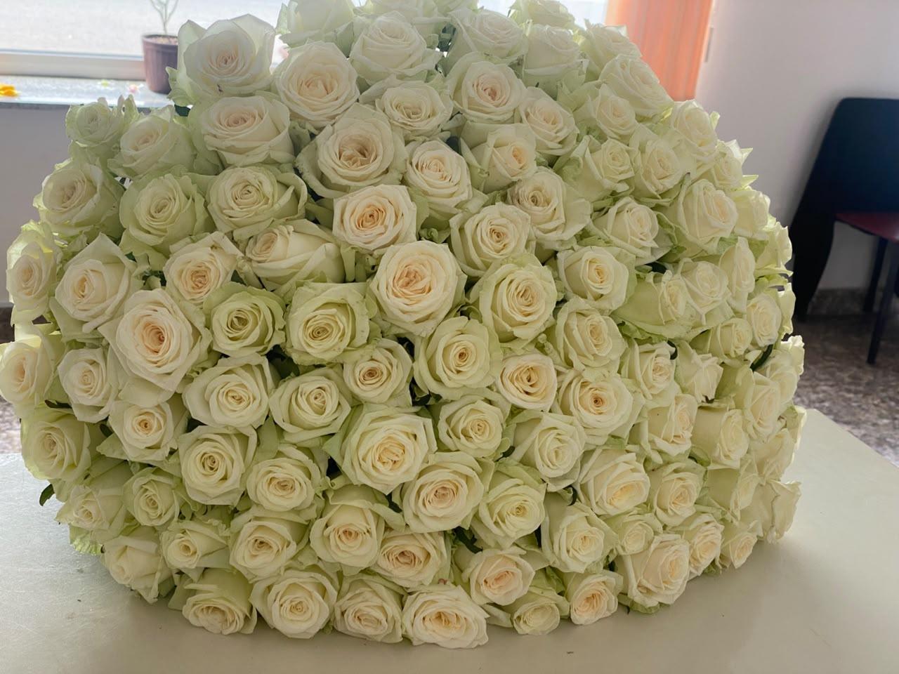 Ծաղկեփունջ 101 հատ վարդով -  Vanila Flowers Shop