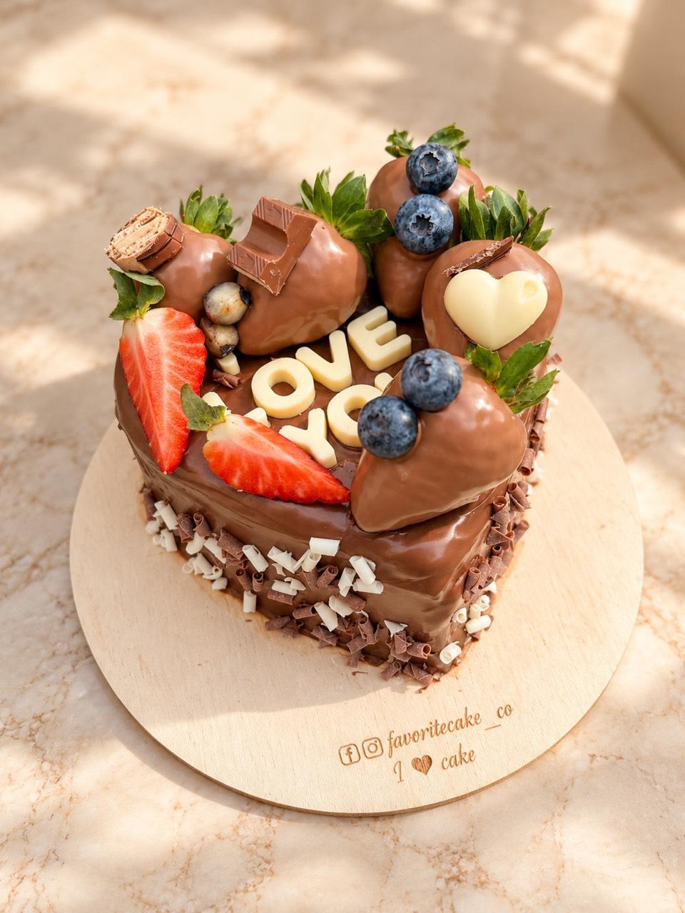 LOVE CAKE Kinder&Nutella