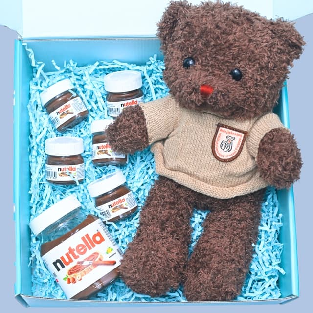 Nutella և մեդվեդիկով նվեր-տուփ