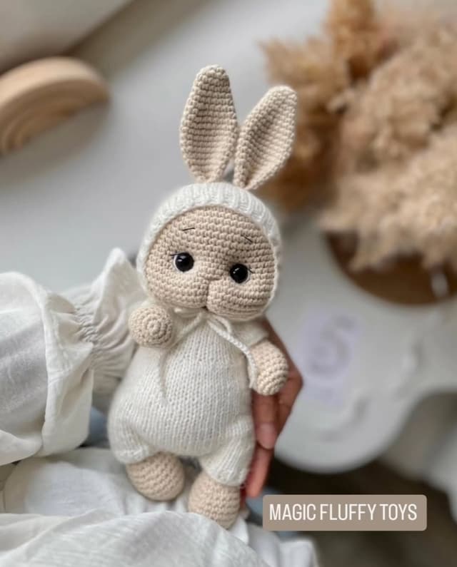 Փափուկ ձեռագործ խաղալիք Նապո -  MAGIC FLUFFY TOYS