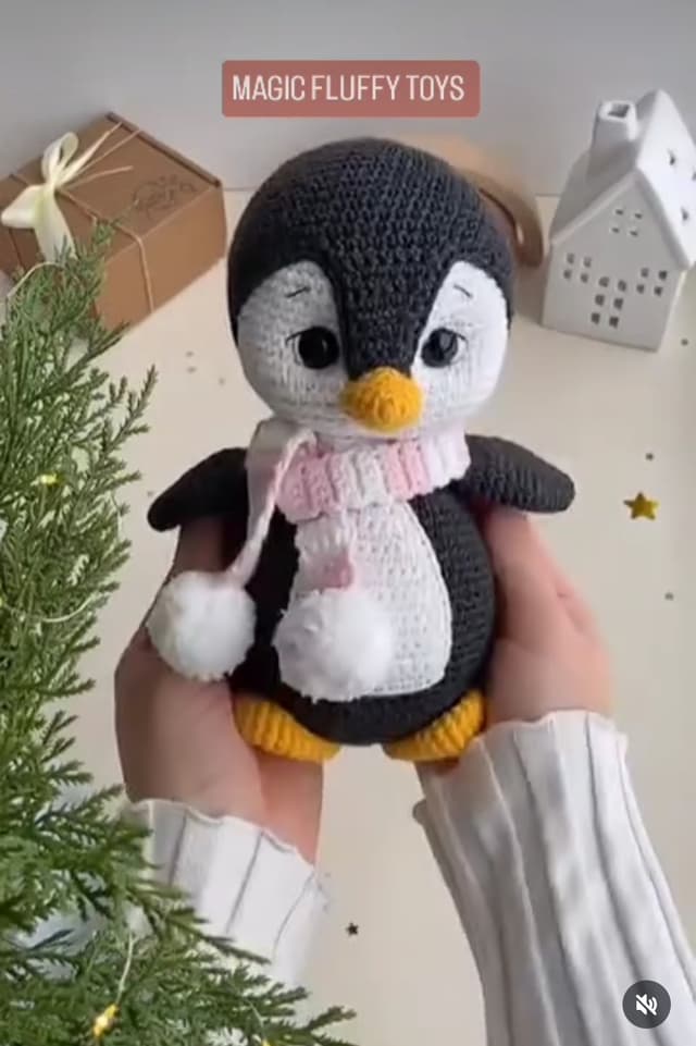 Փափուկ ձեռագործ խաղալիք Պիտի - MAGIC FLUFFY TOYS