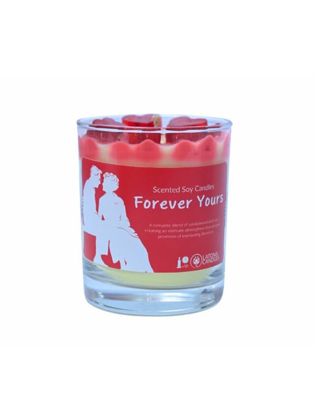Scented candle "Forever yours"