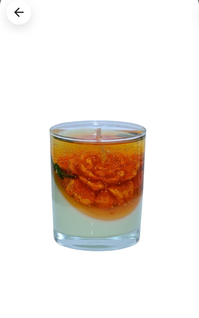 Scented candle "Rose"