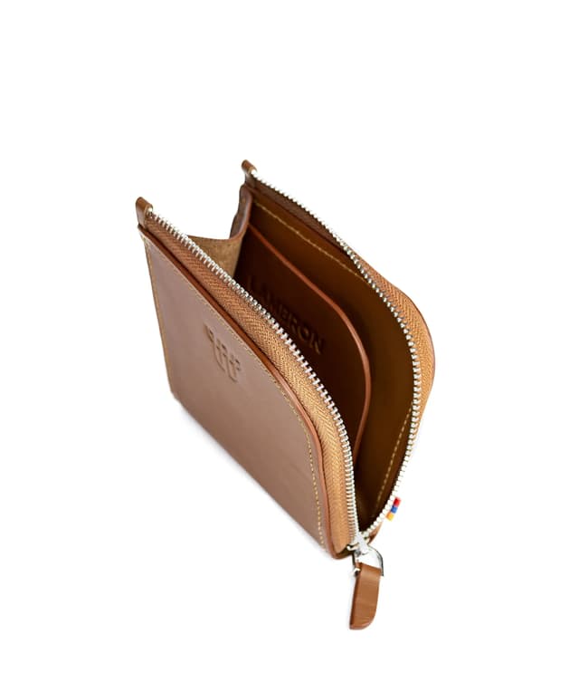 Wallet "Lambron" Lion Zipper Box Mini