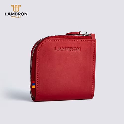 Кошелек «Lambron» Santa Claus (красный) Zipper Box Mini