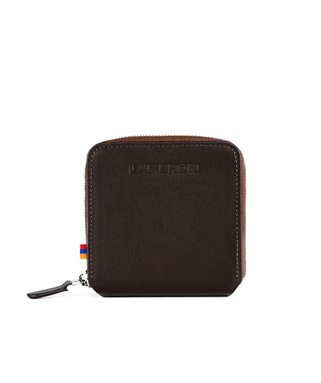 Кошелек «Lambron» Tabacco Zipper Box