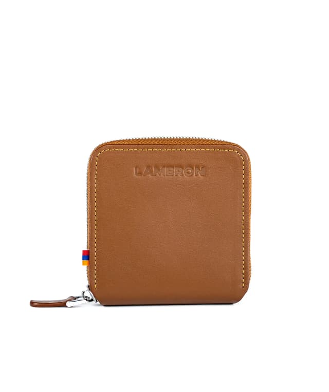 Դրամապանակ «Lambron» Lion Zipper Box
