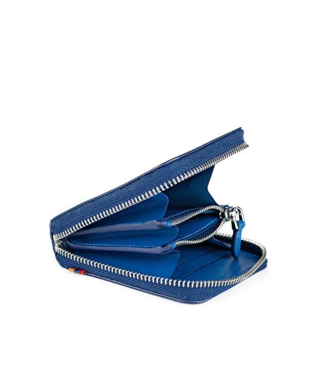 left now right Wallet "Lambron" Reef (blue) Zipper Box