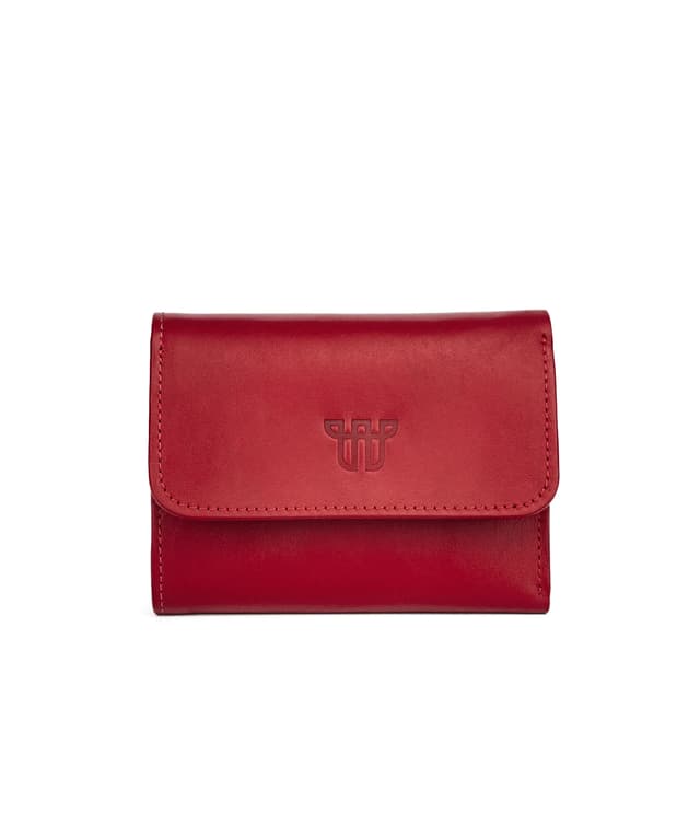 Кошелек «Lambron» Santa Claus (красный) Trifold zip