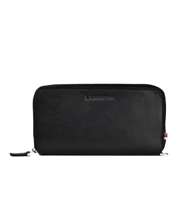 Wallet "Lambron" Nero travel Ziper