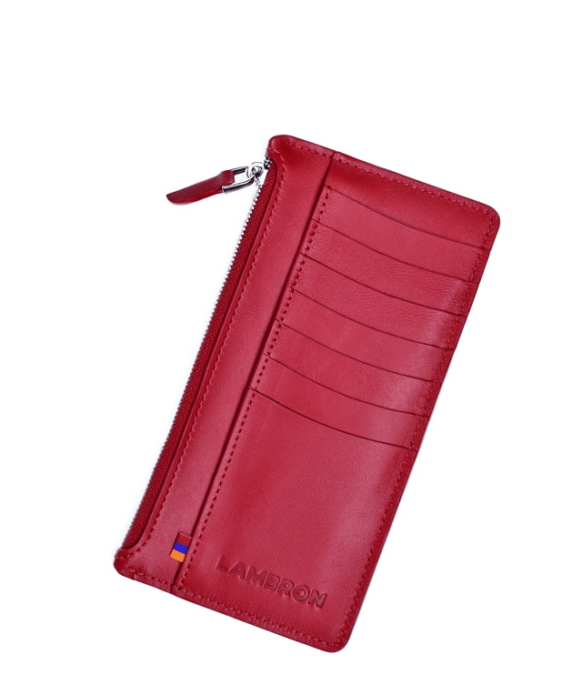 Wallet "Lambron" Santa Claus (red) travel Slim