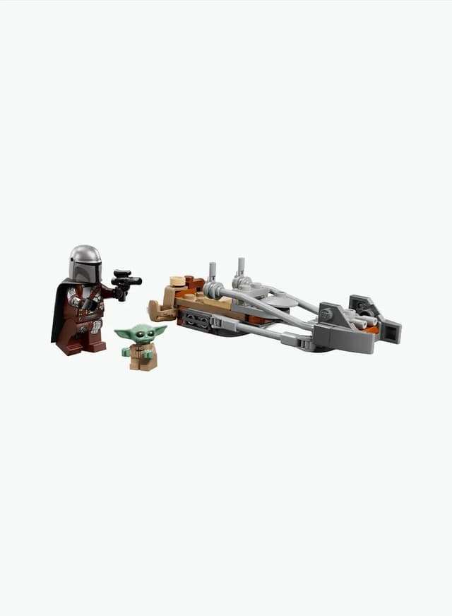 Конструкторская игра Star Wars «Быстрый спидер Мандалорца и Грогу»