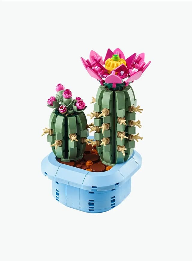 Конструкторская игра Botanical Collection «Цветущий кактус»