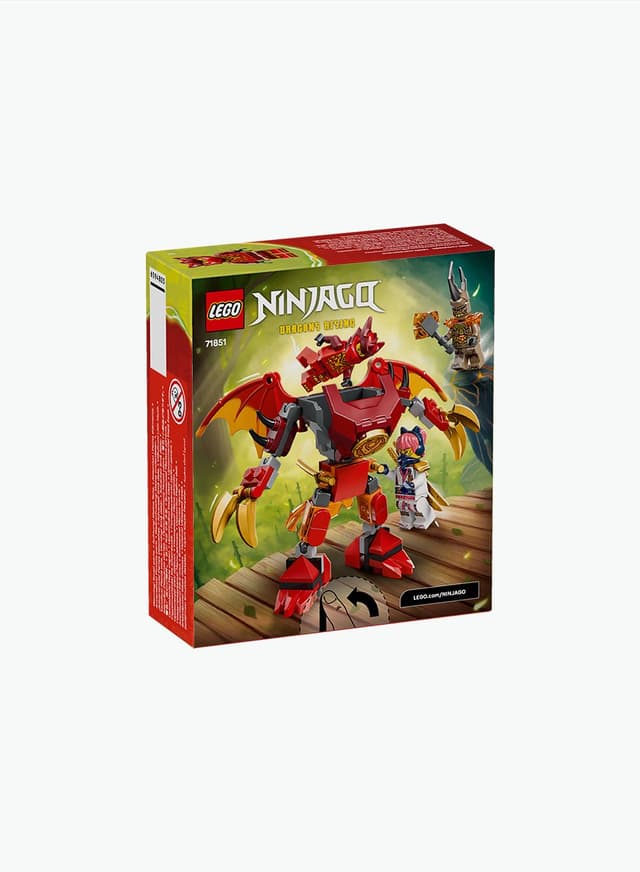 Конструкторская игра Ninjago «Боевой набор с драконом Кая»