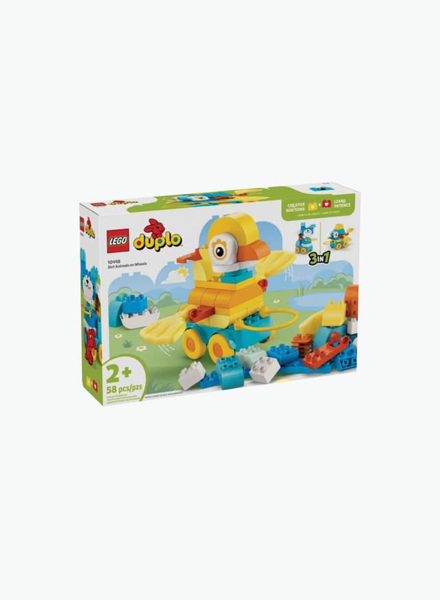 Duplo Construction Set "3-in-1: Animals on Wheels"