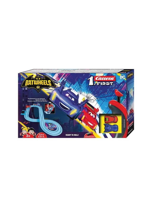 Carrera First Track Set "Batwheels Ready to Roll"