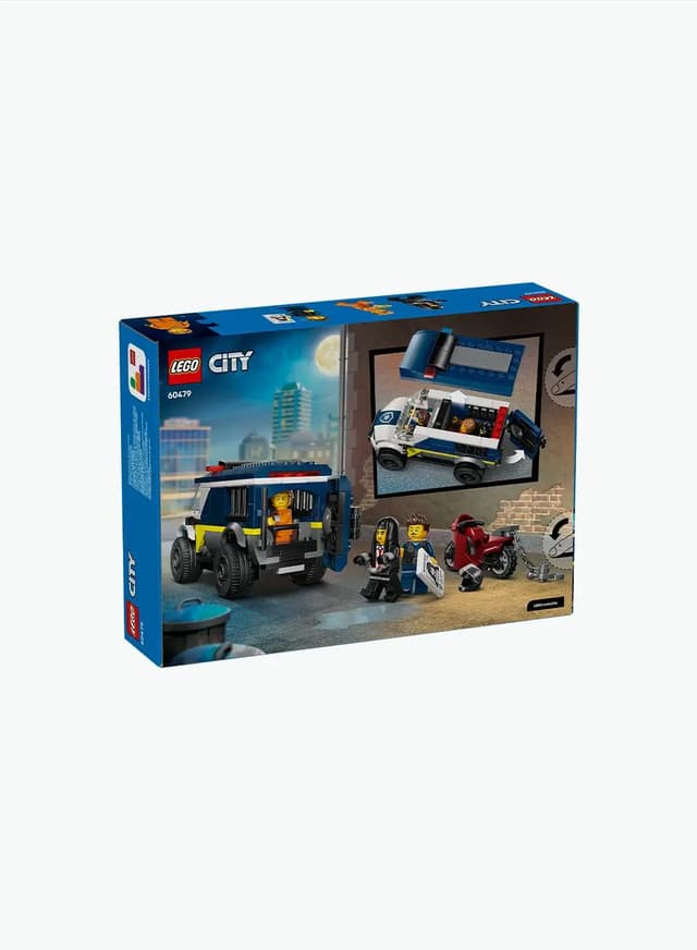 Construction set City "Police Prisoner Transport Minibus"