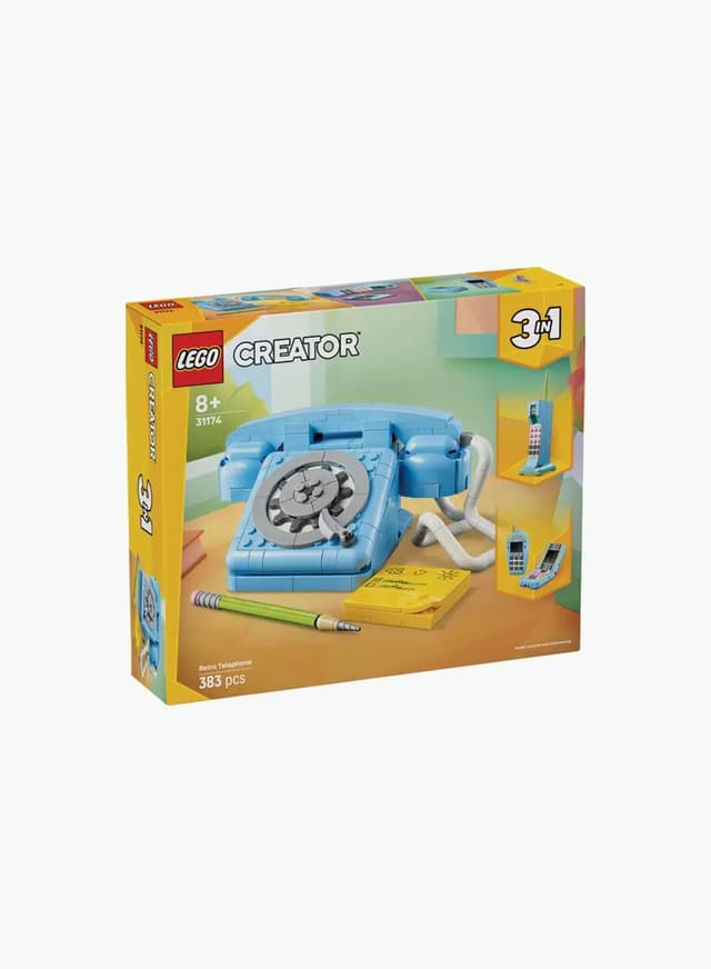 Construction set Creator "Retro Phone"