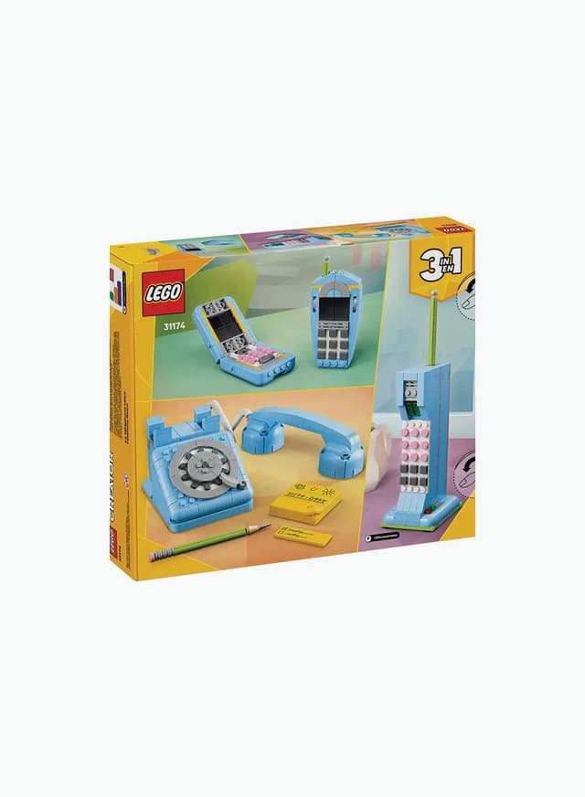 Construction set Creator "Retro Phone"