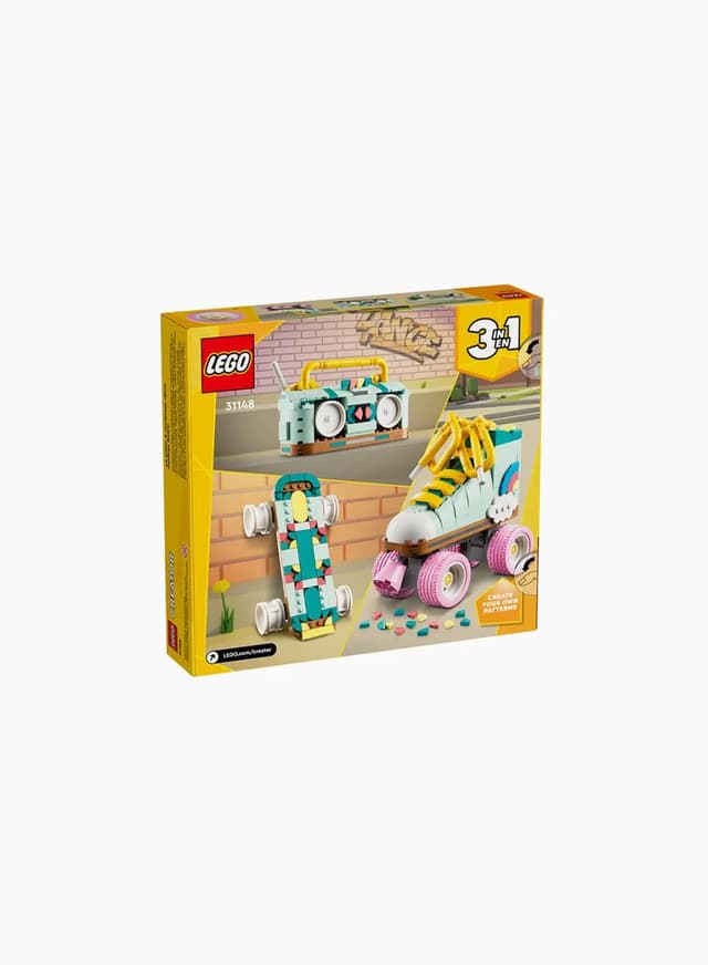 Construction set Creator "Retro Roller Skate"