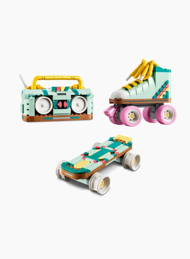 Construction set Creator "Retro Roller Skate"
