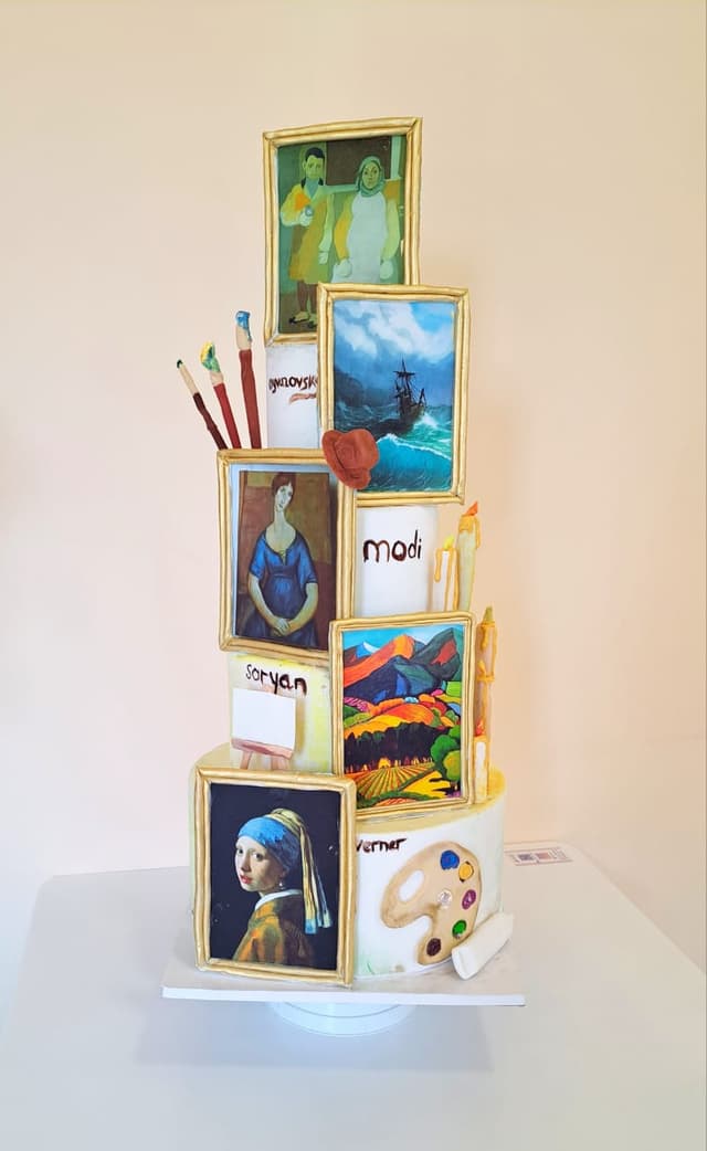 Տորթ 10 անձի համար - Lyusi Sweets Art N7