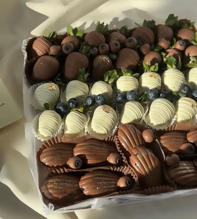 Шоколадные клубники 9 - Velvet strawberry yerevan