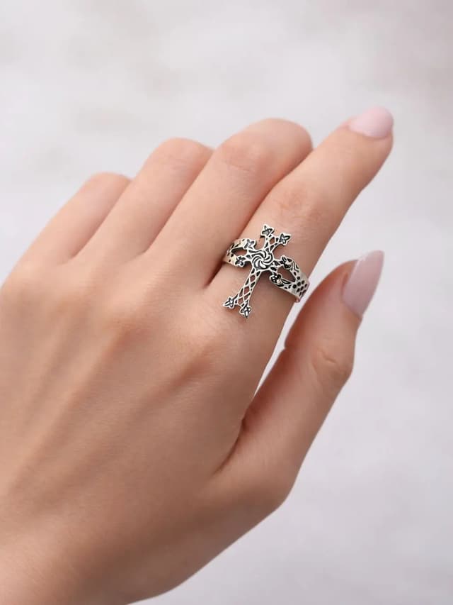 Серебряное кольцо 4 - Karakhanyan Jewels